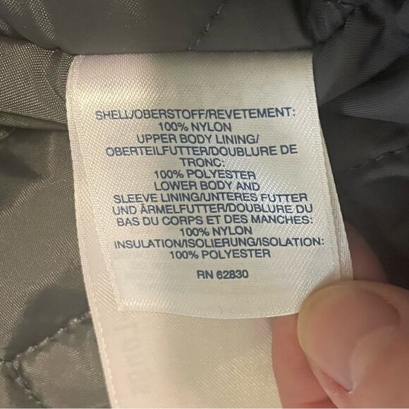 Lands’ End Turquoise Parka Jacket Size Large‎ 14 - Picture 10 of 11